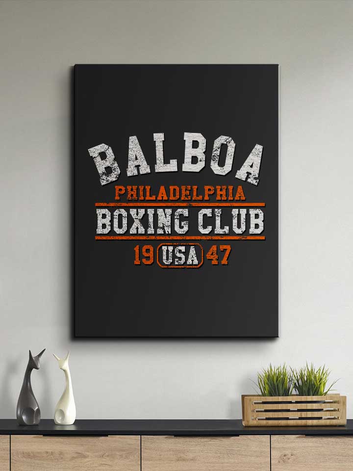 balboa-boxing-club-leinwand schwarz 2