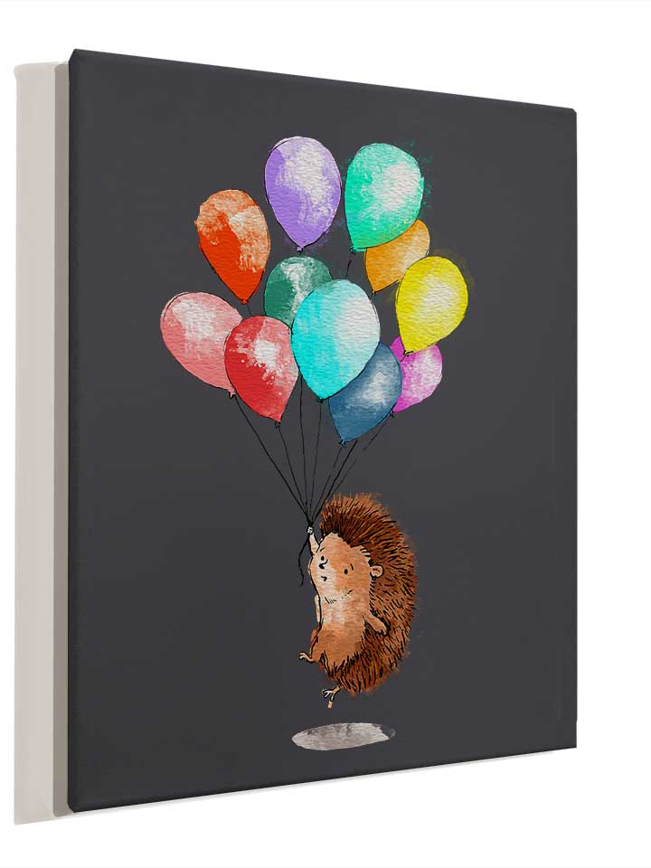 balloon-hedgehog-leinwand dunkelgrau 4