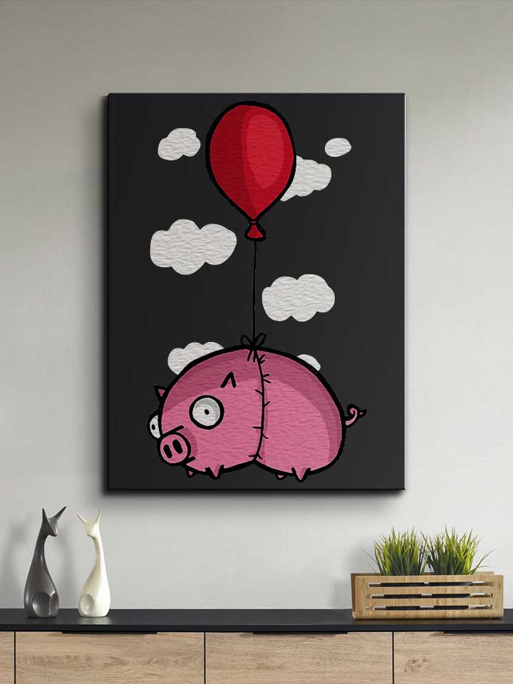balloon-pig-02-leinwand schwarz 2