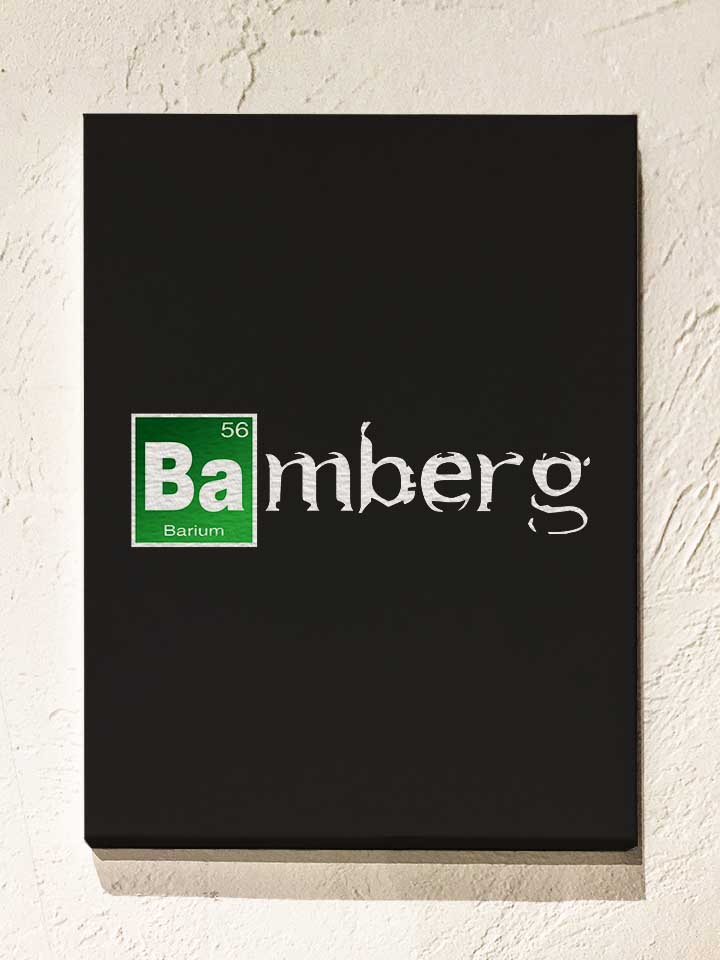 bamberg-leinwand schwarz 1