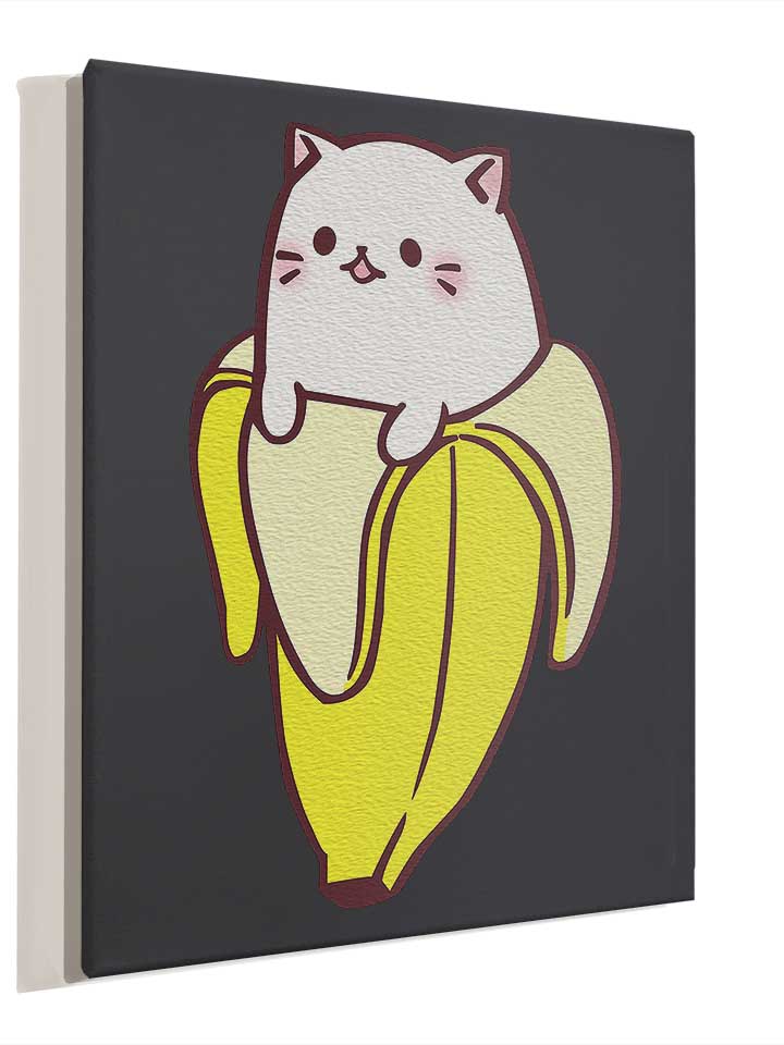 banana-cat-leinwand dunkelgrau 4