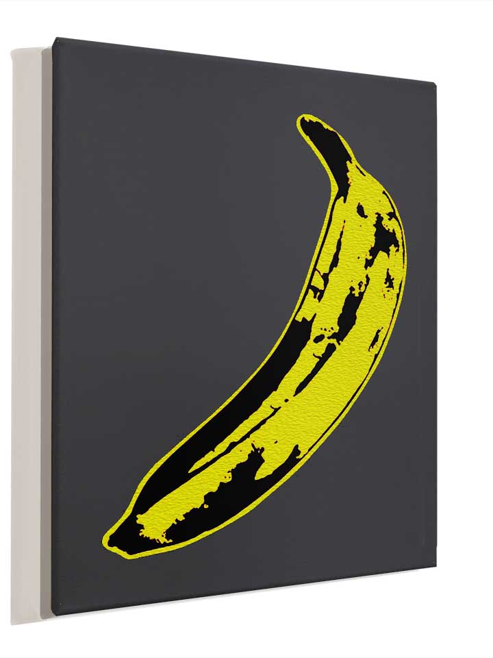 banana-warhol-leinwand dunkelgrau 4