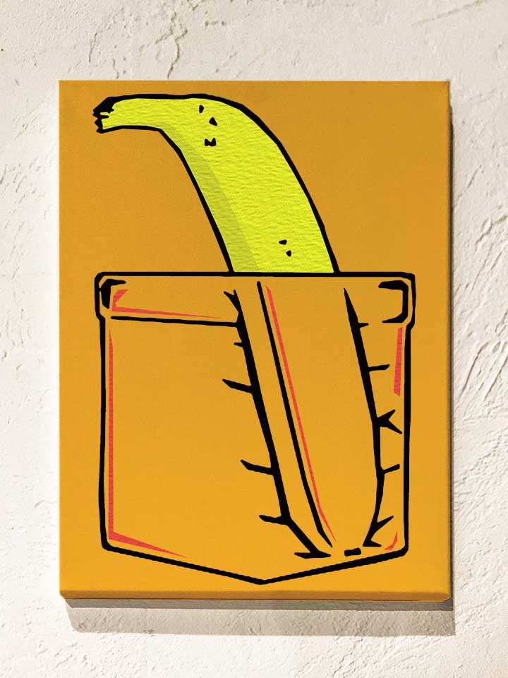 banane-pocket-leinwand gelb 1