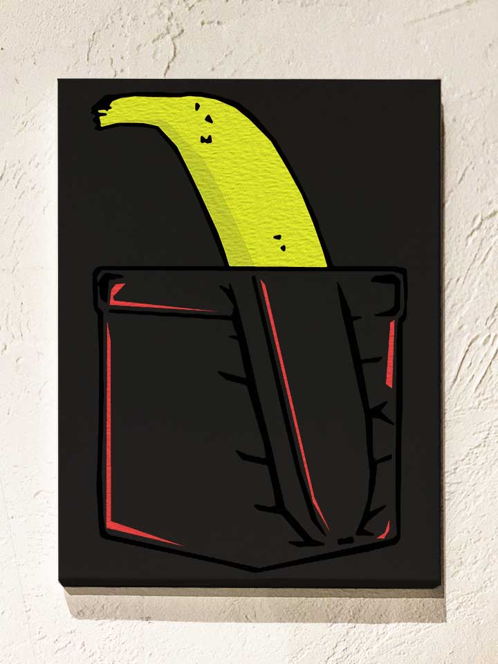 banane-pocket-leinwand schwarz 1