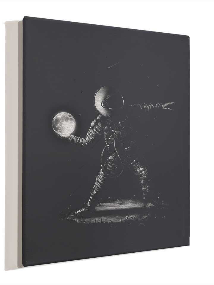 banksy-astronaut-moon-leinwand dunkelgrau 4