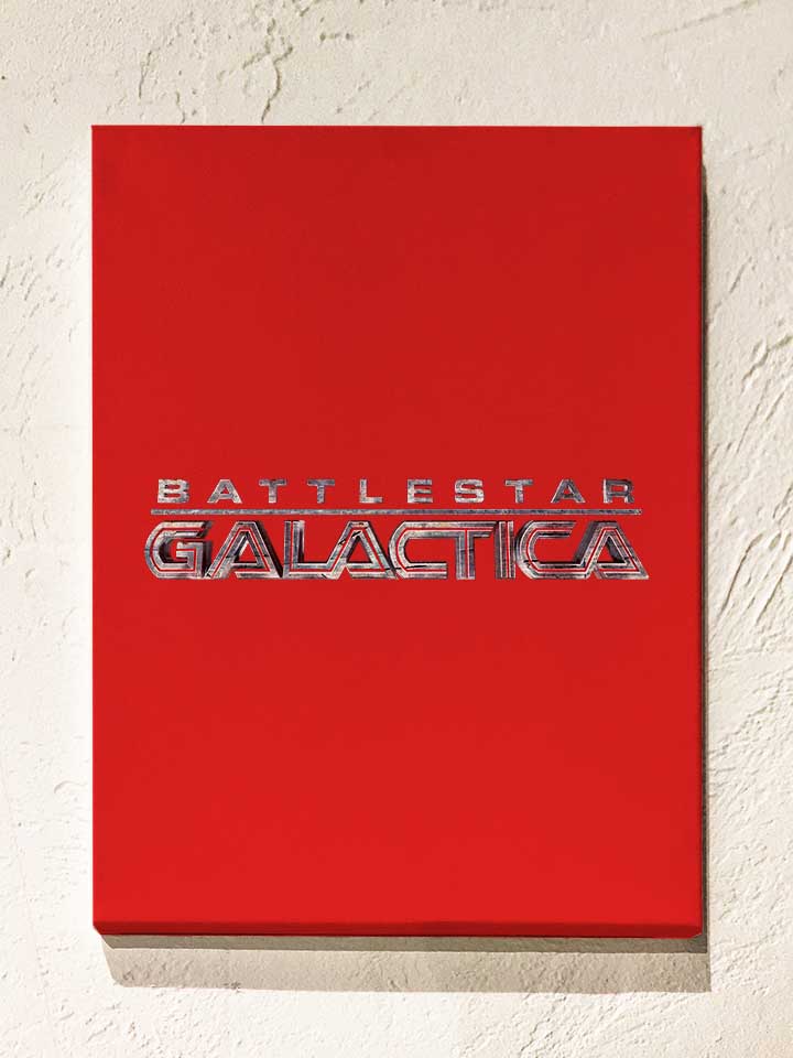 battlestar-galactica-logo-leinwand rot 1