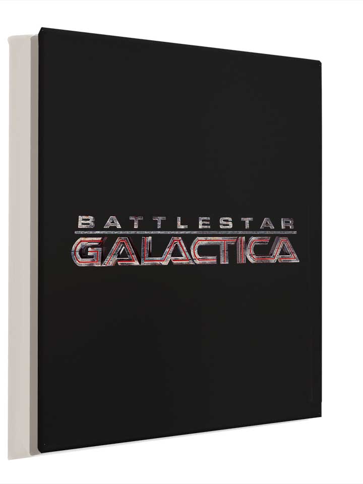 battlestar-galactica-logo-leinwand schwarz 4