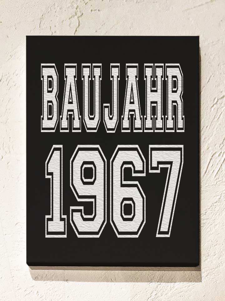 baujahr-1967-leinwand schwarz 1