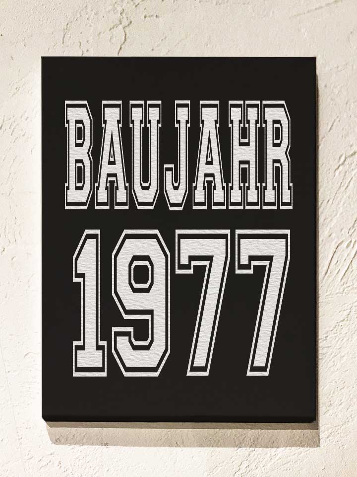 baujahr-1977-leinwand schwarz 1
