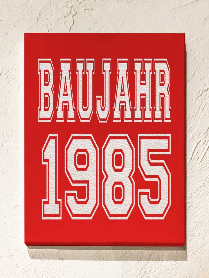 baujahr-1985-leinwand rot 1