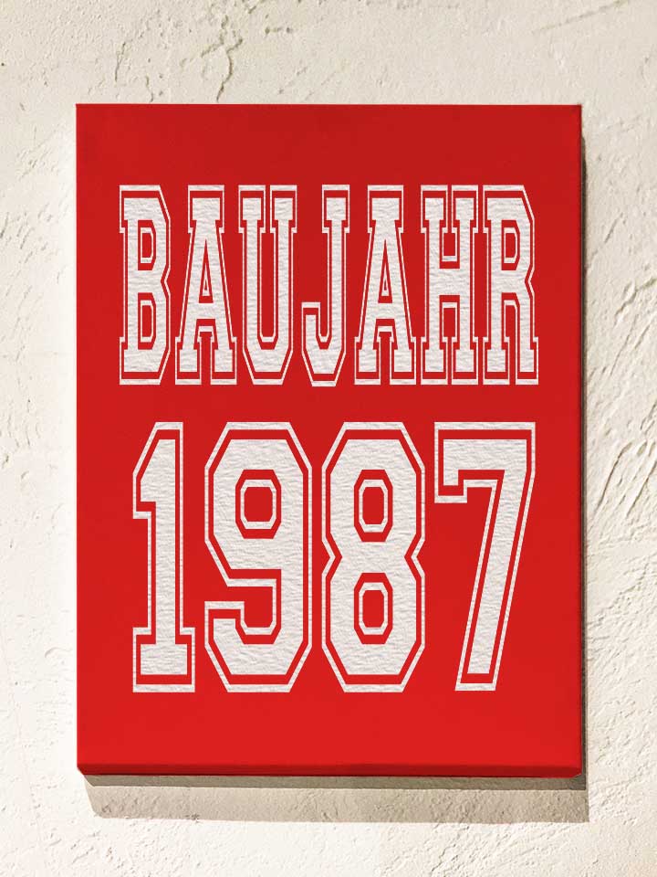 baujahr-1987-leinwand rot 1
