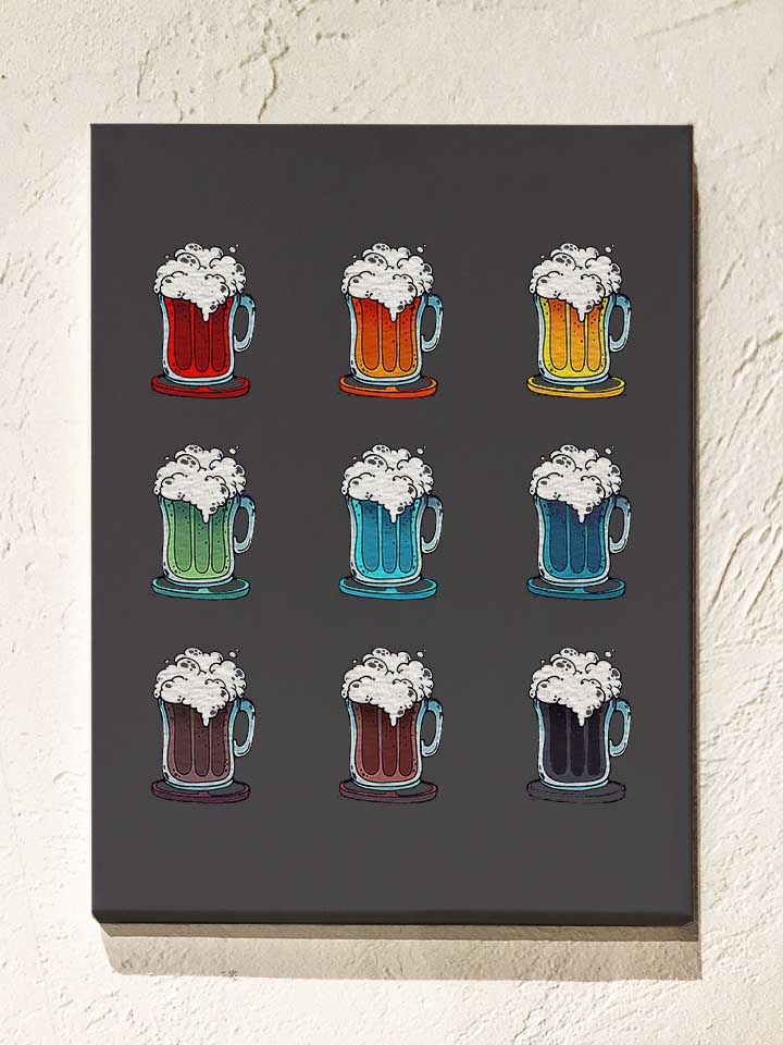 beer-colours-leinwand dunkelgrau 1