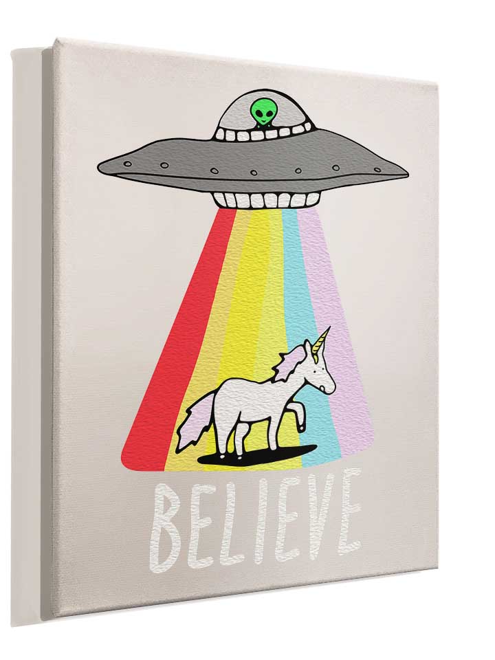believe-ufo-unicorn-leinwand weiss 4