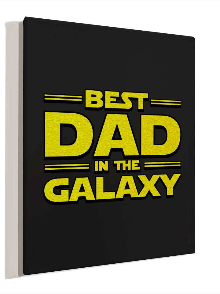 best-dad-in-the-galaxy-leinwand schwarz 4