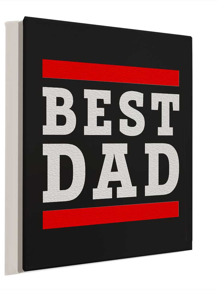 best-dad-leinwand schwarz 4