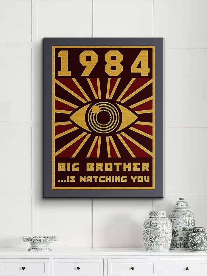 big-brother-1984-leinwand dunkelgrau 2