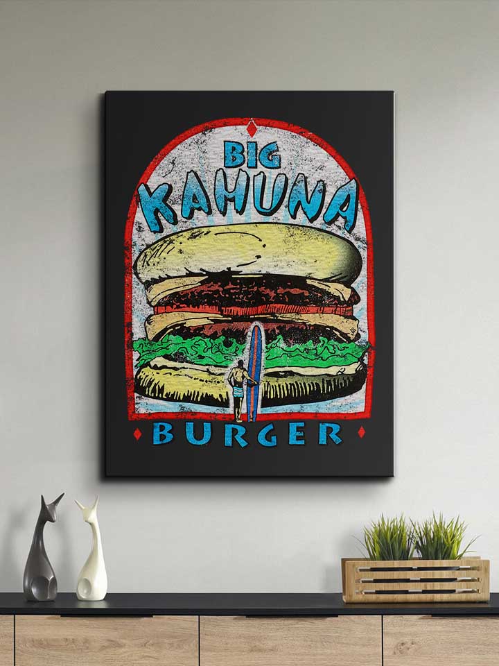 big-kahuna-burger-vintage-leinwand schwarz 2