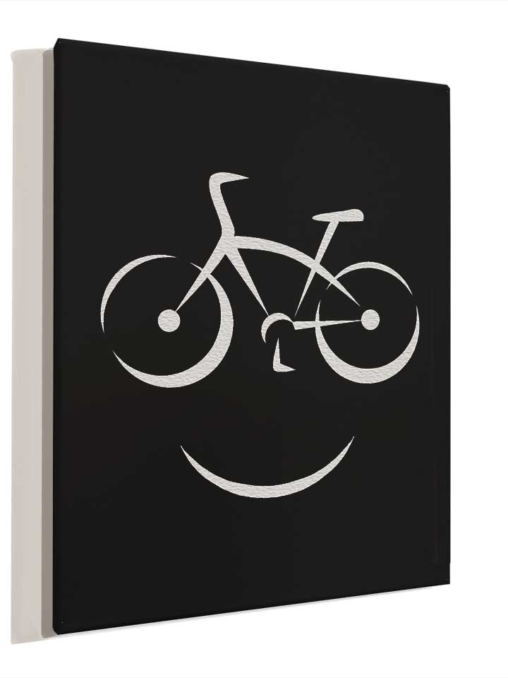 bike-smile-leinwand schwarz 4