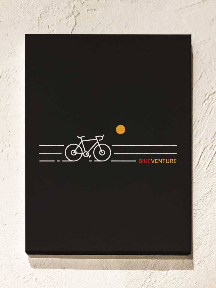 bikeventure-leinwand schwarz 1