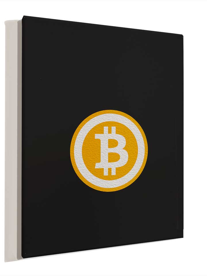 bitcoin-leinwand schwarz 4