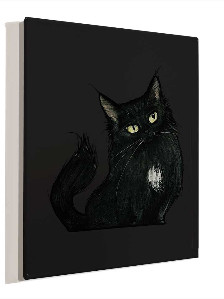 black-cat-02-leinwand schwarz 4
