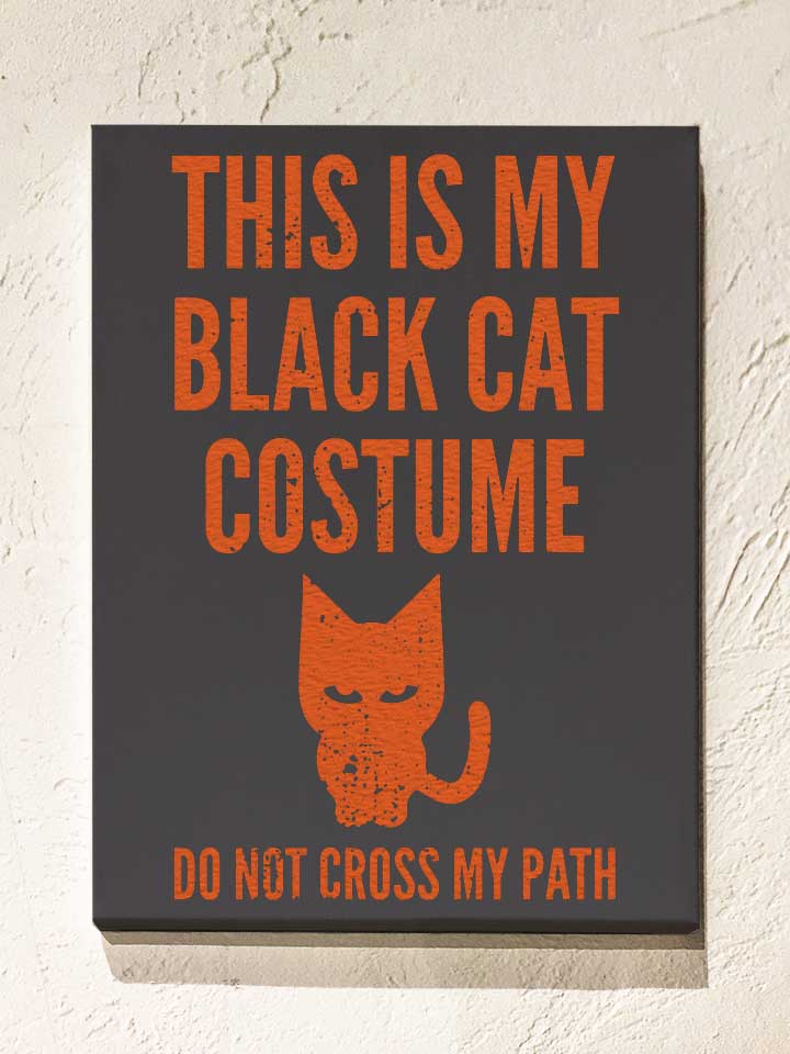 black-cat-costume-leinwand dunkelgrau 1