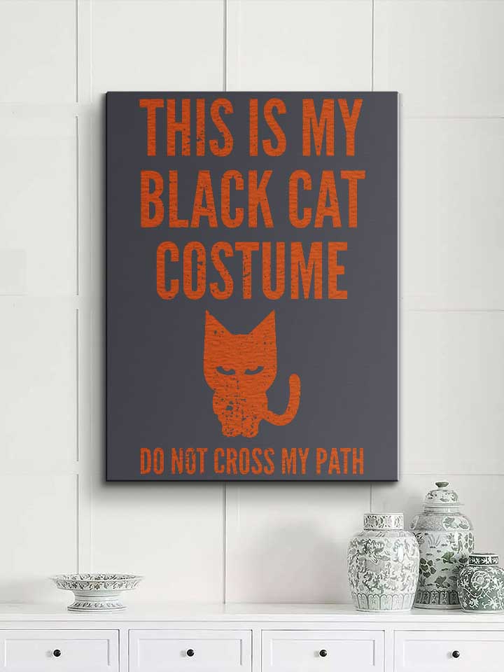 black-cat-costume-leinwand dunkelgrau 2