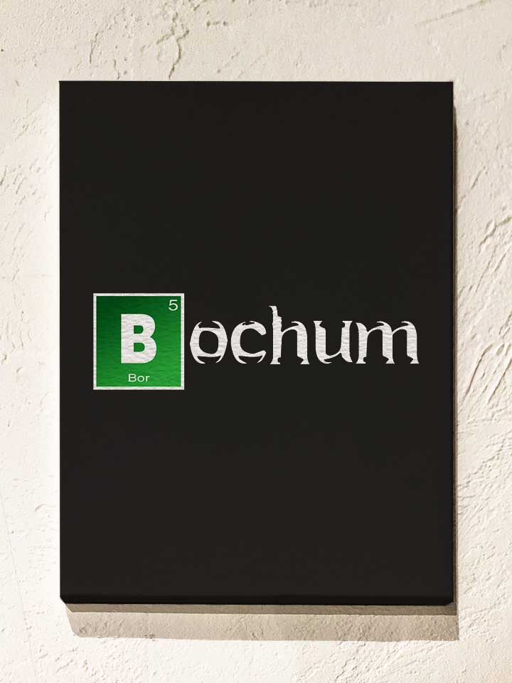 bochum-leinwand schwarz 1