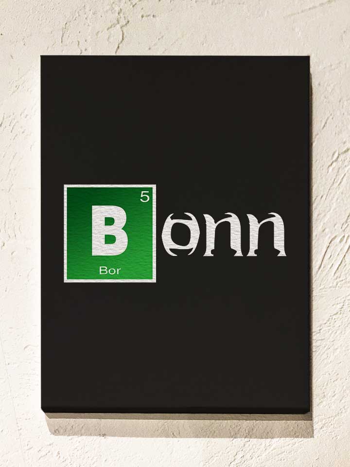 bonn-leinwand schwarz 1