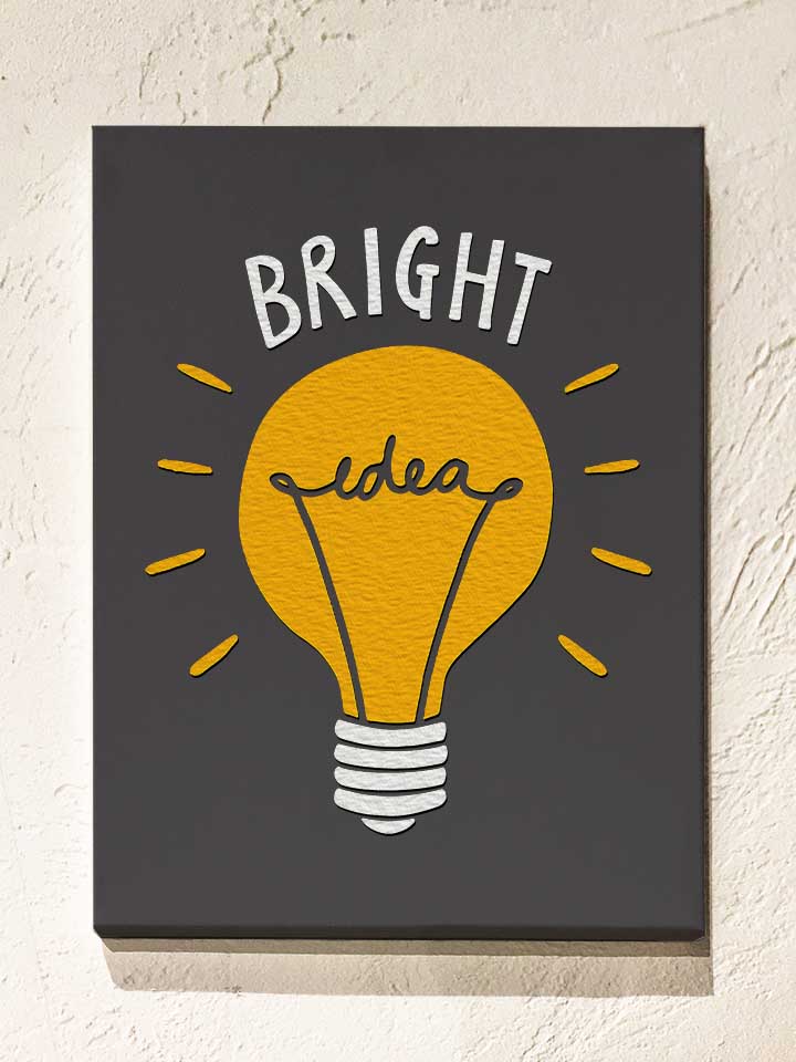 bright-idea-leinwand dunkelgrau 1