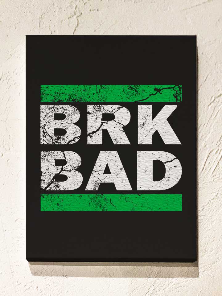 brk-bad-vintage-leinwand schwarz 1