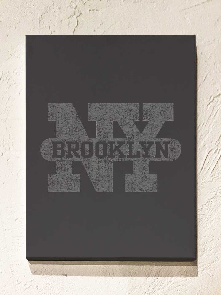 brooklyn-new-york-leinwand dunkelgrau 1