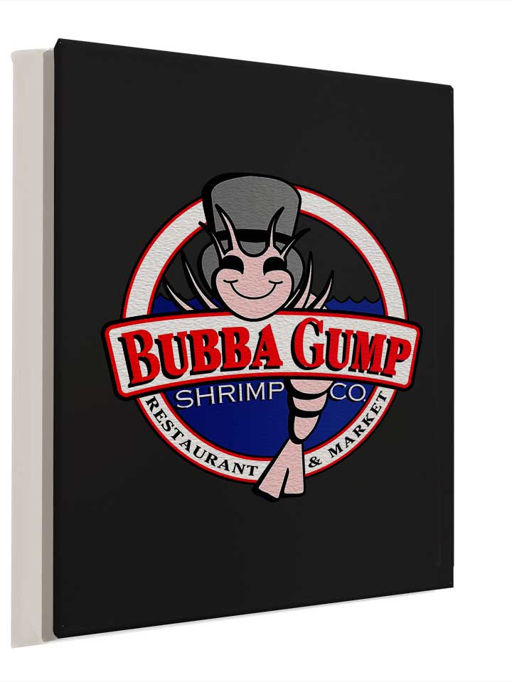 bubba-gump-shrimp-company-leinwand schwarz 4