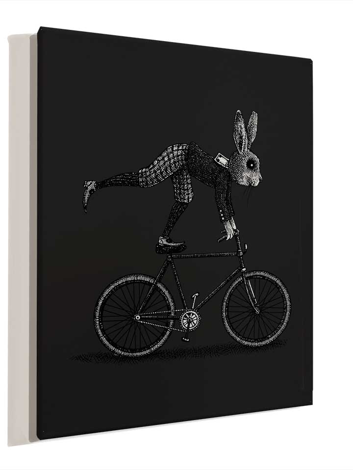 bunny-bike-leinwand schwarz 4