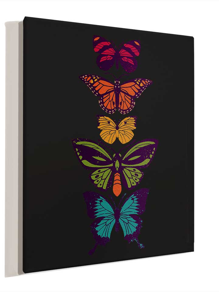 butterfly-spectrum-leinwand schwarz 4