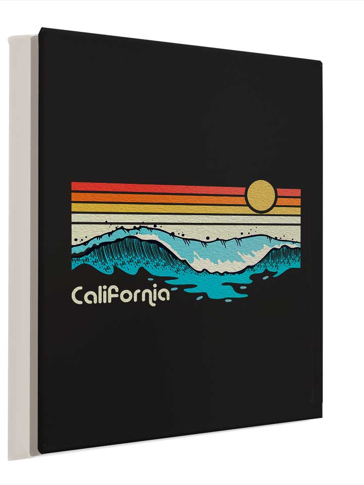 california-retro-leinwand schwarz 4