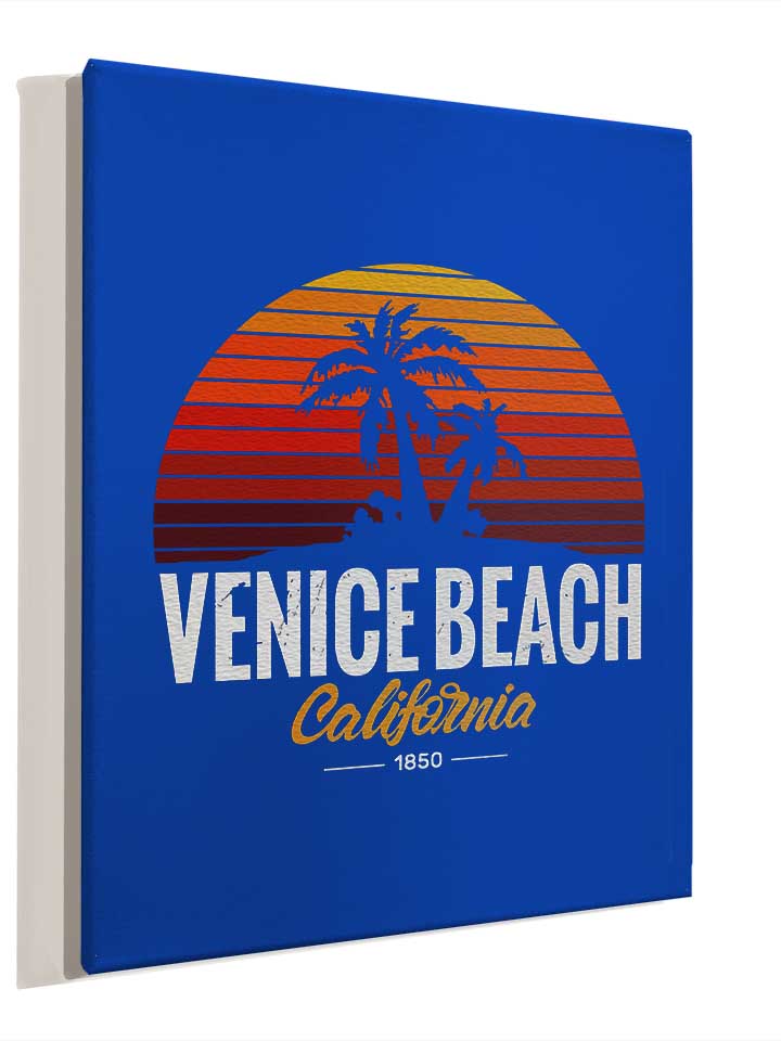 california-venice-beach-logo-leinwand royal 4