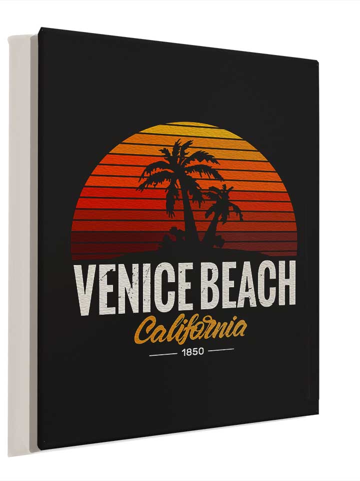 california-venice-beach-logo-leinwand schwarz 4