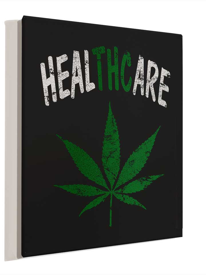 cannabis-healthcare-leinwand schwarz 4
