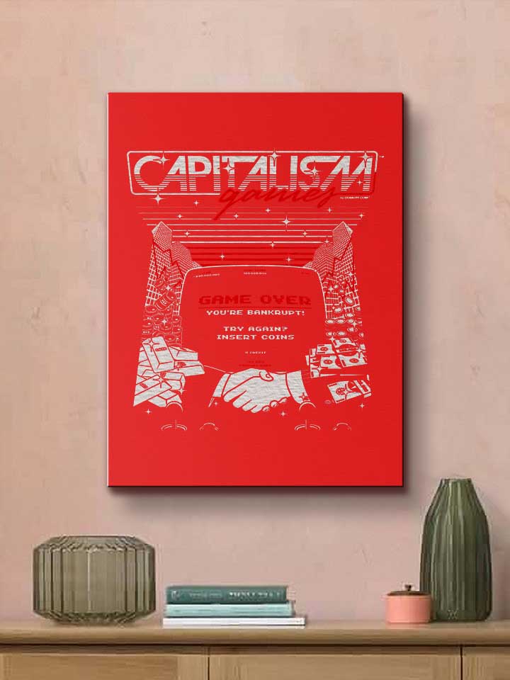 capitalism-games-leinwand rot 2