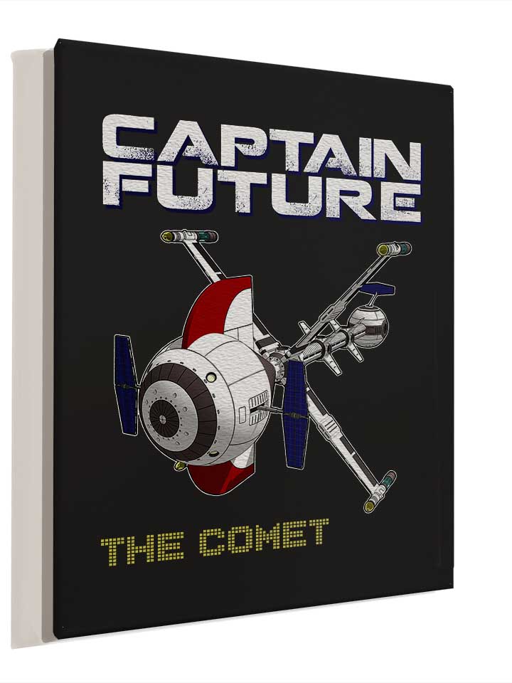 captain-future-the-comet-leinwand schwarz 4