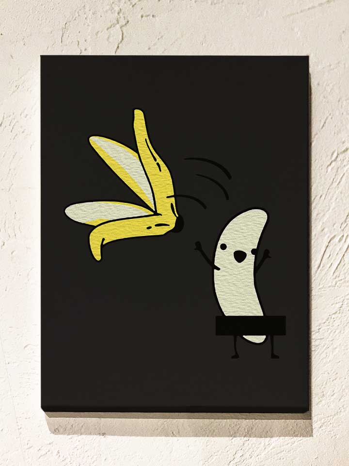 censored-banana-leinwand schwarz 1