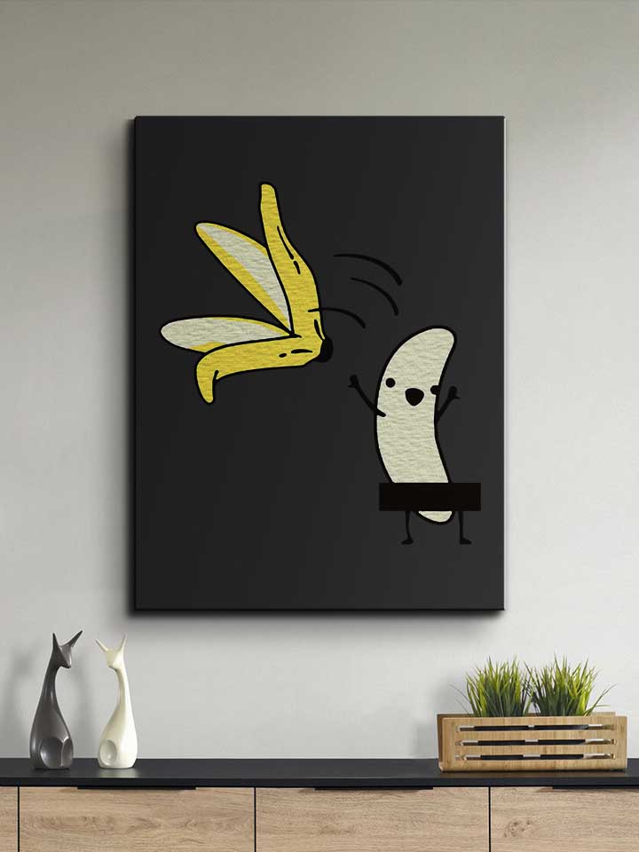 censored-banana-leinwand schwarz 2