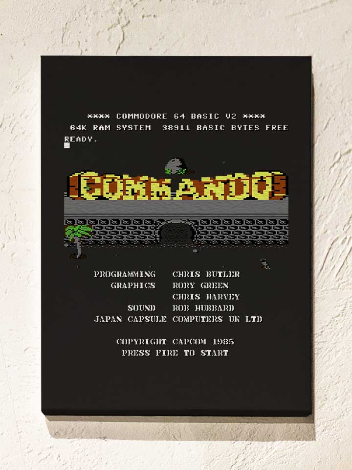 Commando Leinwand