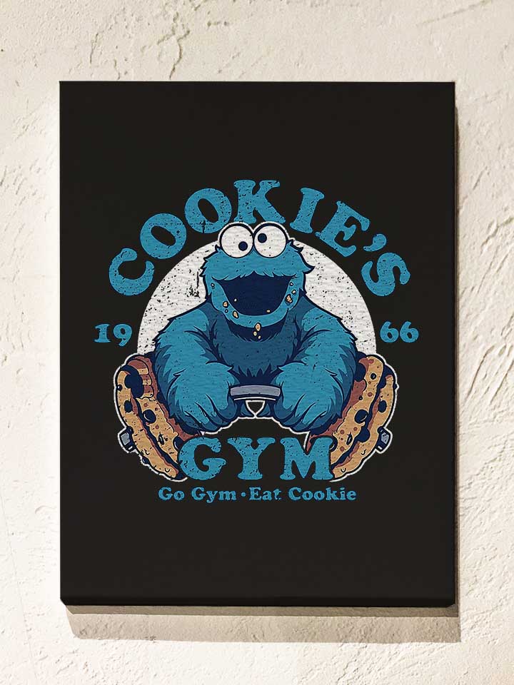 cookie-monster-gym-leinwand schwarz 1