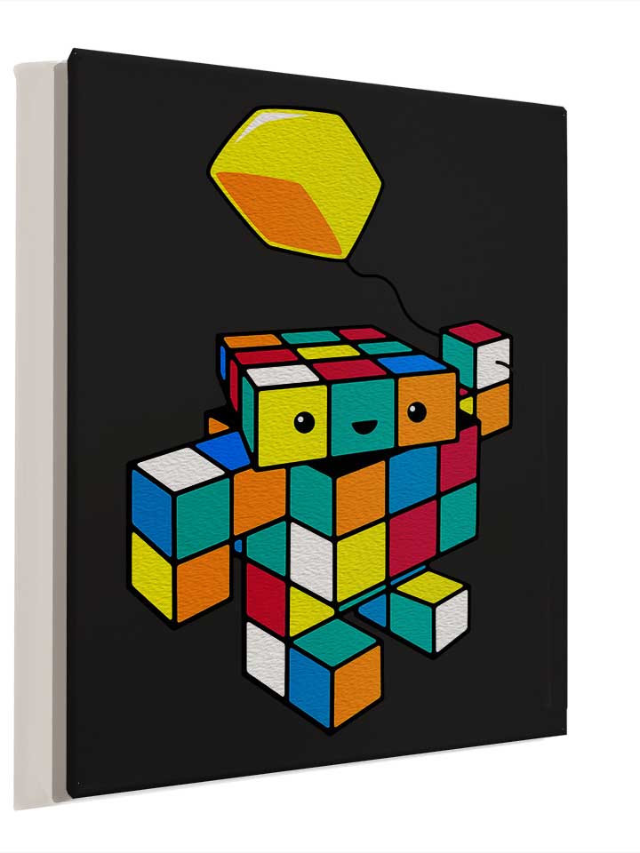 cube-with-a-cube-leinwand schwarz 4