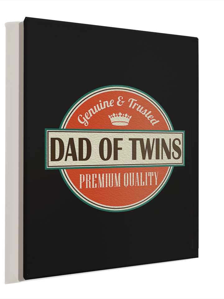 dad-of-twins-leinwand schwarz 4