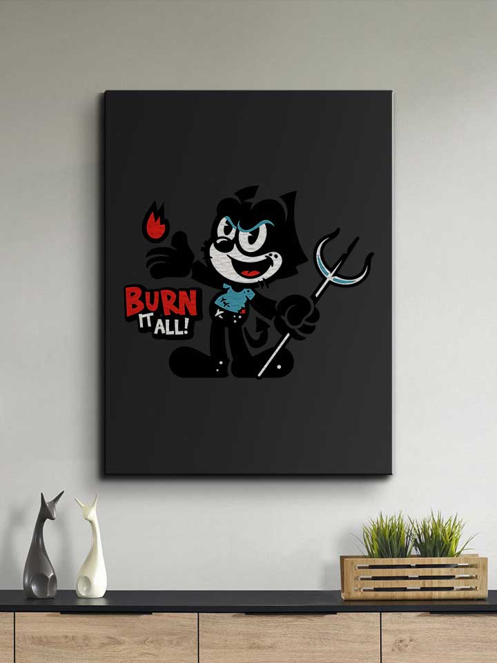 devil-cat-leinwand schwarz 2