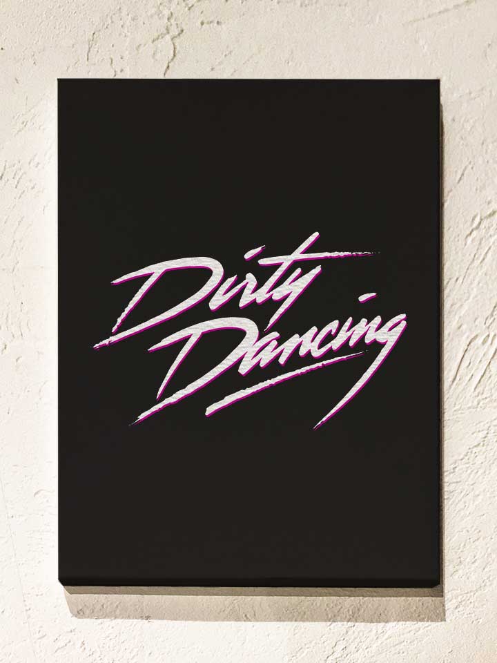 dirty-dancing-leinwand schwarz 1