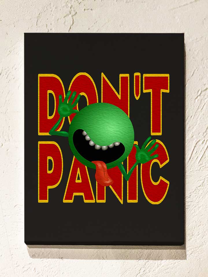 Don T Panic 02 Leinwand
